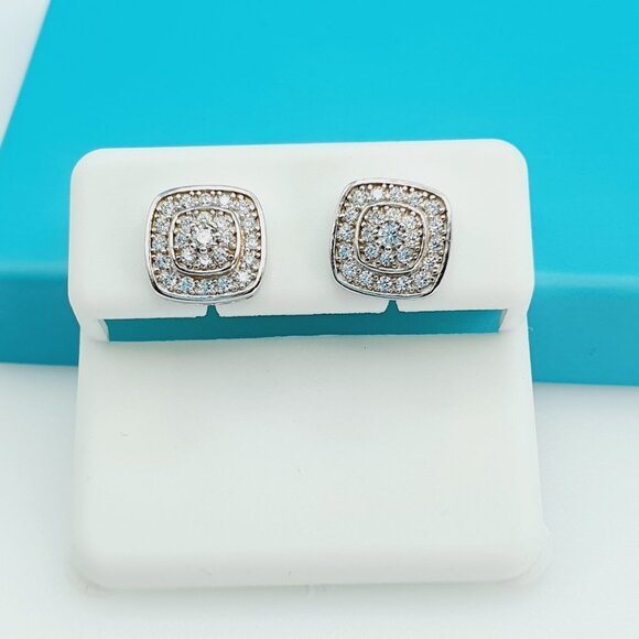 "925 Sterling Silver CZ Beautiful Earrings for Women, 1USPAR4194 - Picture 3 of 11
